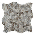Art Glass Pebble Mosaic 12 x 12