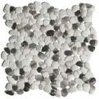 Art Glass Pebble Mosaic 12 x 12