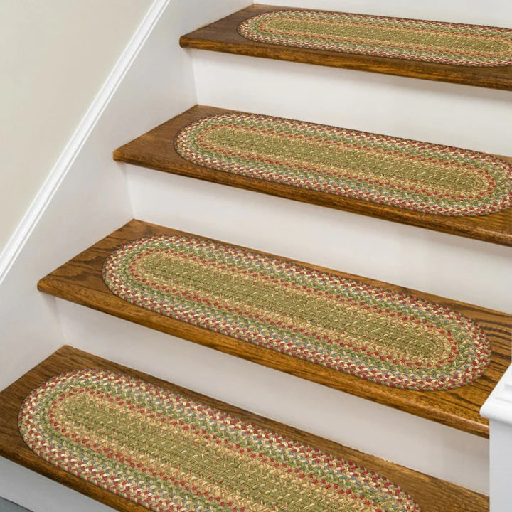 Stair Treads Braided Set of 13