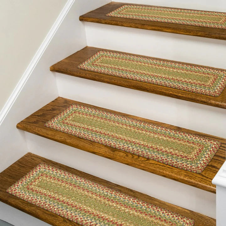 Stair Treads Braided Set of 13