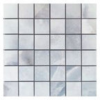 Reves Matte Tile Mosaic 2 x 2 on a 12 x 12 Sheet