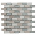 Swiss Brick Pattern Mosaic 11.75 x 11.75