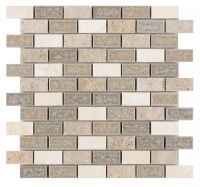 Swiss Brick Pattern Mosaic 11.75 x 11.75