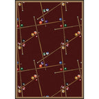 Joy Carpets Snookered Area Rug