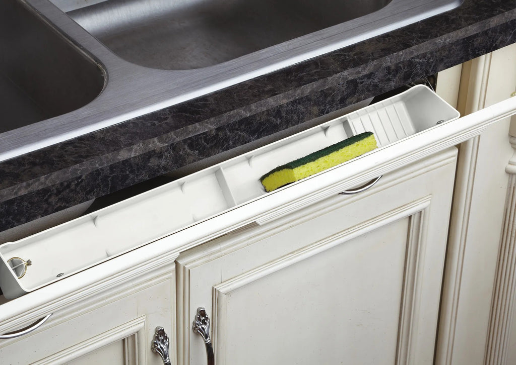 Rev A Shelf Deluxe 30 " Tip-Out Tray for Cabinet Storage