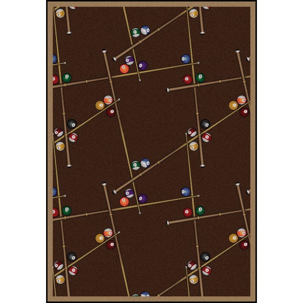 Joy Carpets Snookered Area Rug