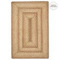Cookie Dough Braided Jute Rug