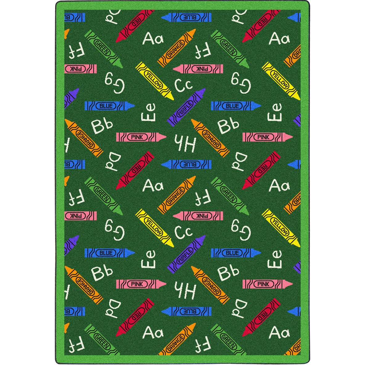Crayons Green
