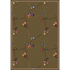 Joy Carpets Snookered Area Rug
