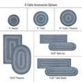 11x36 Table Runner Denim Rect