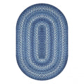 4x6  Denim Oval