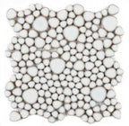 Growing Series Glass Pebble Mosaic Tile