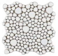 Growing Series Glass Pebble Mosaic Tile