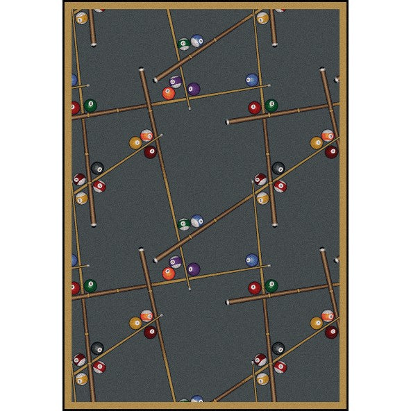 Joy Carpets Snookered Area Rug
