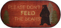 Cozy Cabin - Please Don’t Feed the Bears (Red)