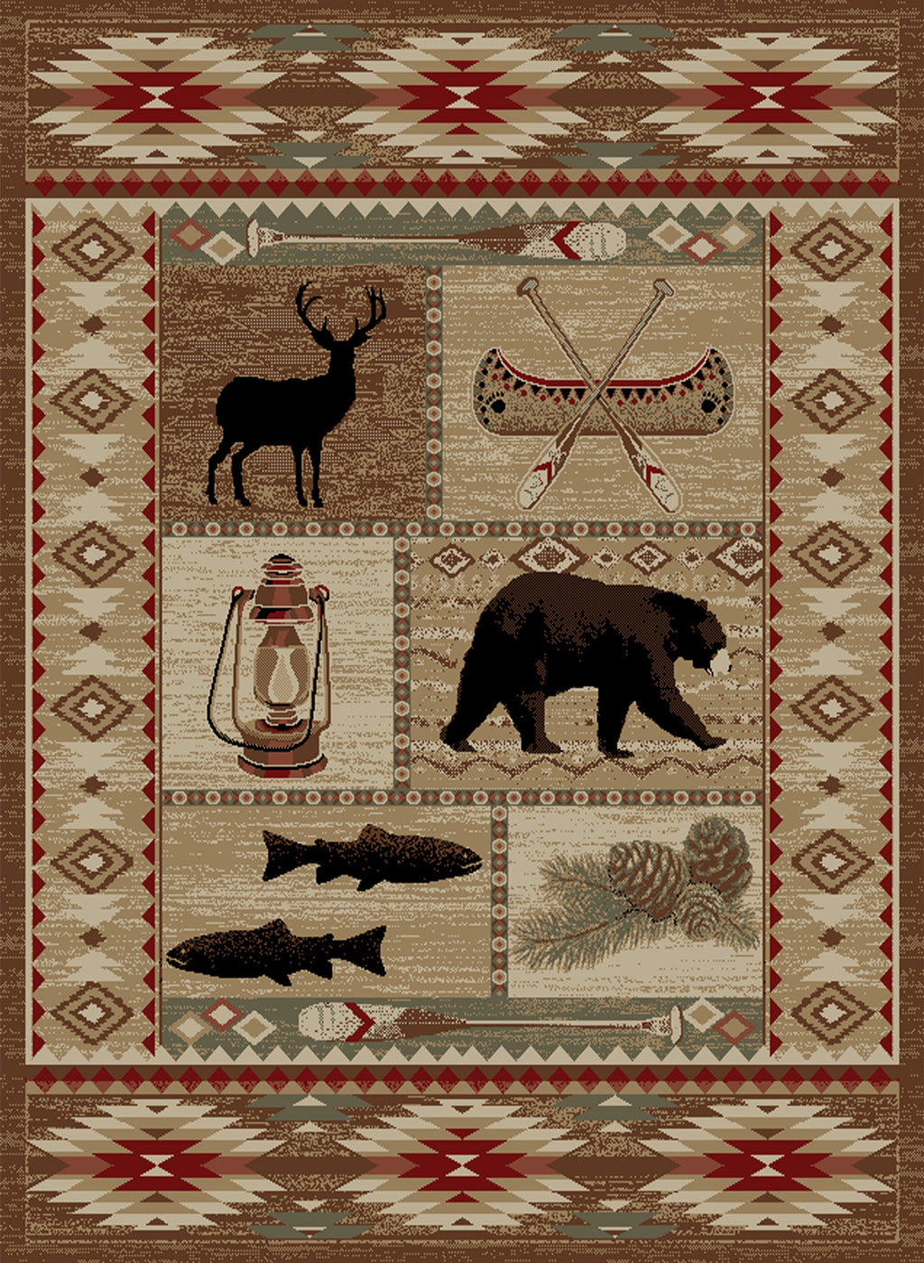 American Destination - River Camp (Multi)