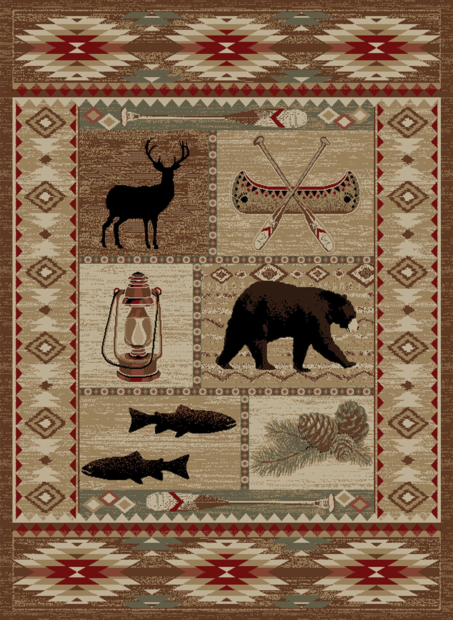 American Destination - River Camp (Multi)