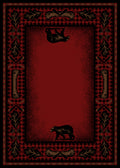 American Destination - Woodlands Plaid (Red)