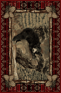 Lodge King - Lazy Bear (Red)