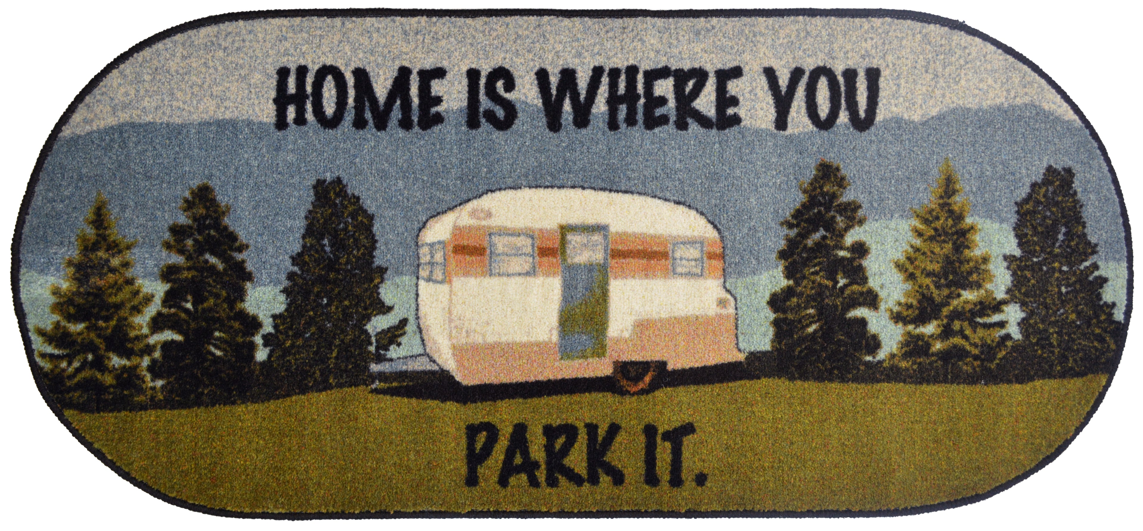 Cozy Cabin - Home Is Where You Park It (Brown)