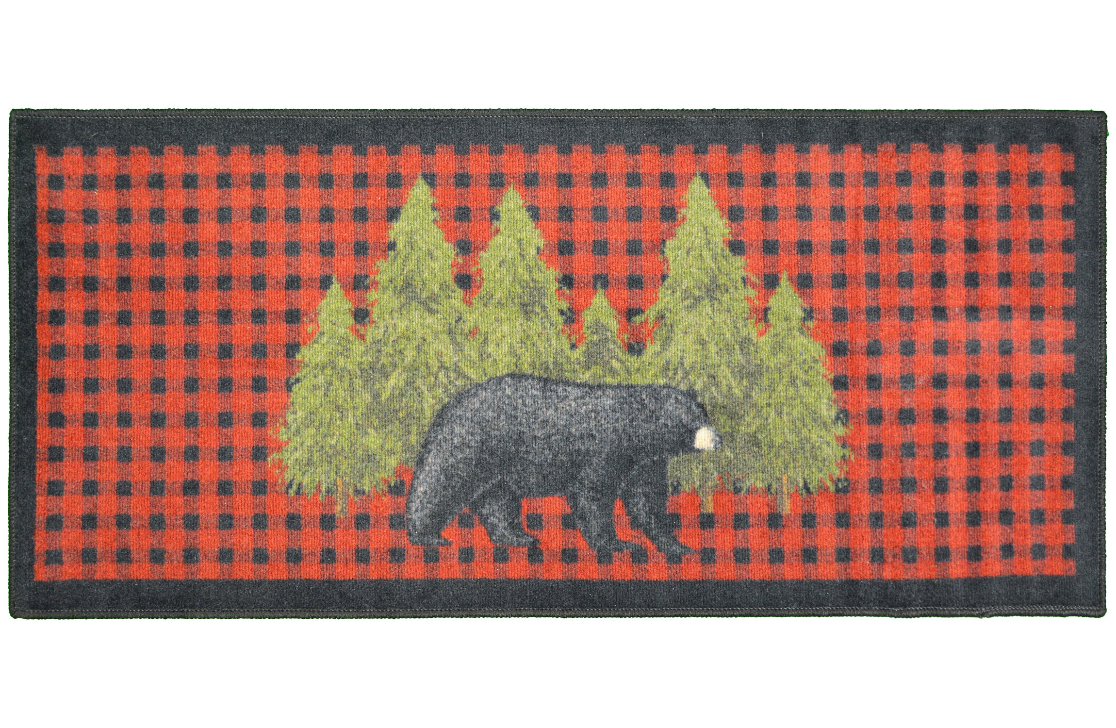Cozy Cabin - Pine Bear (Red)