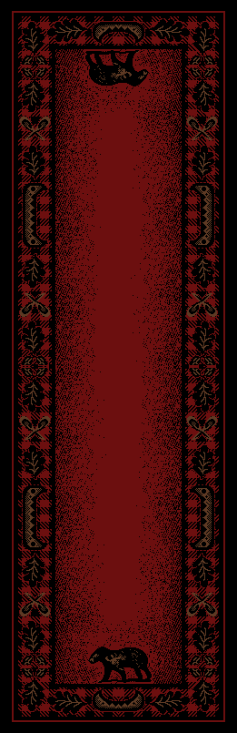 American Destination - Woodlands Plaid (Red)