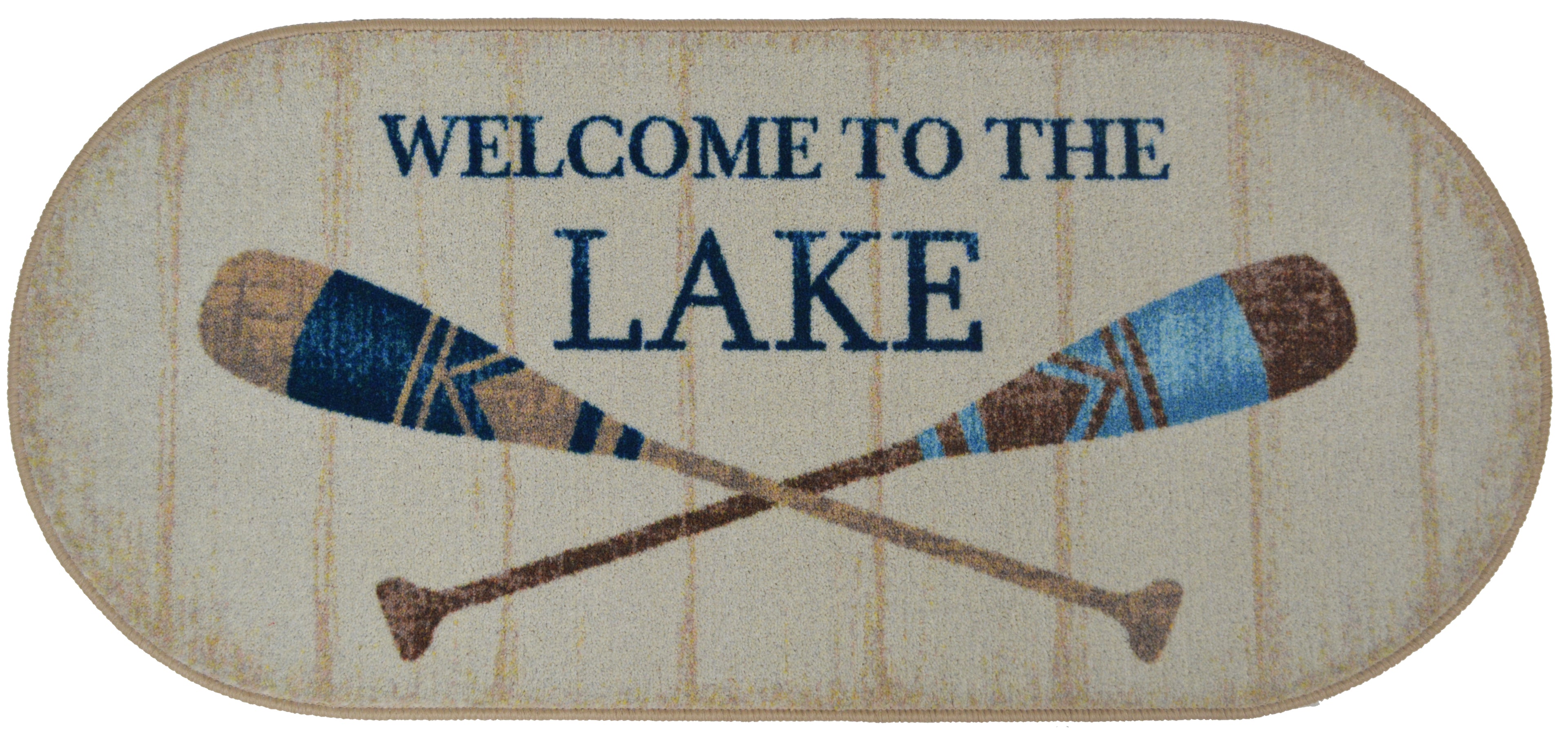 Cozy Cabin - Welcome to the Lake (Beige)