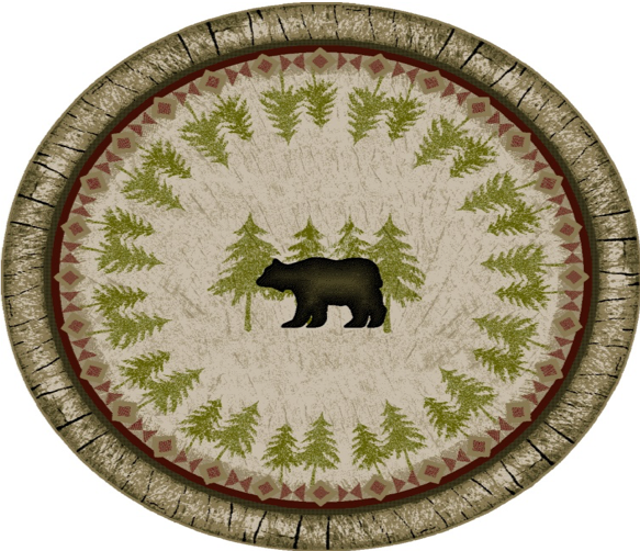 Cozy Cabin - Birch Bear (Beige)