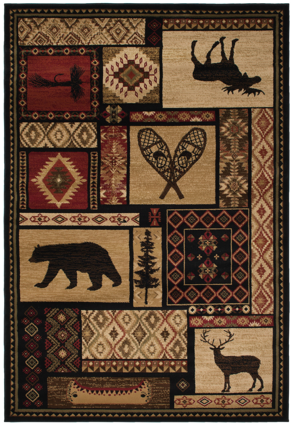 Lodge King - Patchwork (Multi)