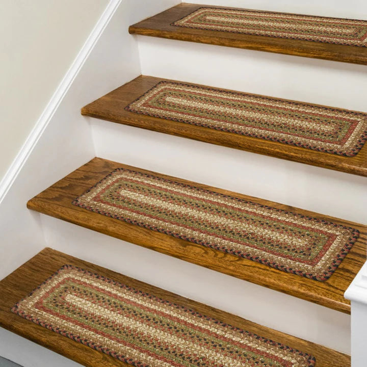 Stair Treads Braided Set of 13