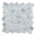 Glass & Marble Pebble Mosaic Tile