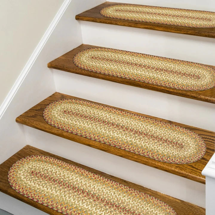 Stair Treads Braided Set of 13