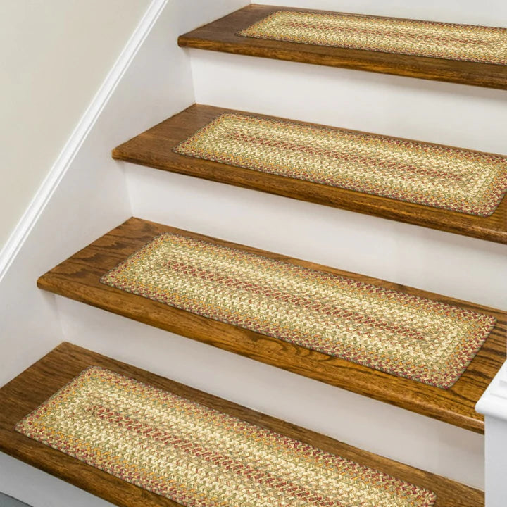 Stair Treads Braided Set of 13