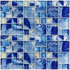 SPLASH Island Block Glass Mosaic Tile
