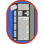Keyboard Connection Gray