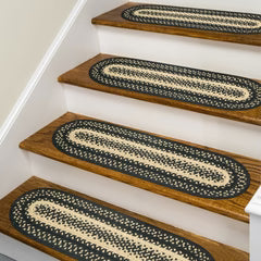 Stair Treads Braided Set of 13