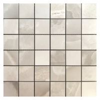 Reves Matte Tile Mosaic 2 x 2 on a 12 x 12 Sheet