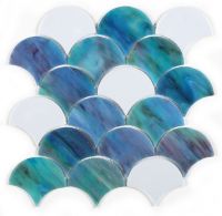 Newport Scale Glass Mosaic 9.5 x 9.75