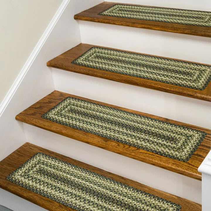 Stair Treads Braided Set of 13