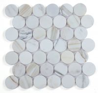 Penny Marble Large Mosaic 11.75 x 12