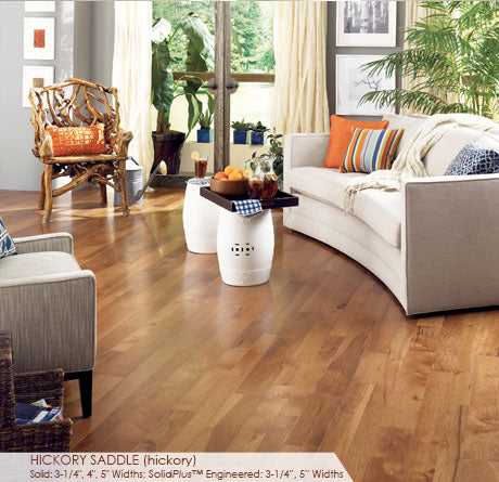 Somerset Hickory Character Collection 1/2" x 5 Engineered Hardwood Flooring
