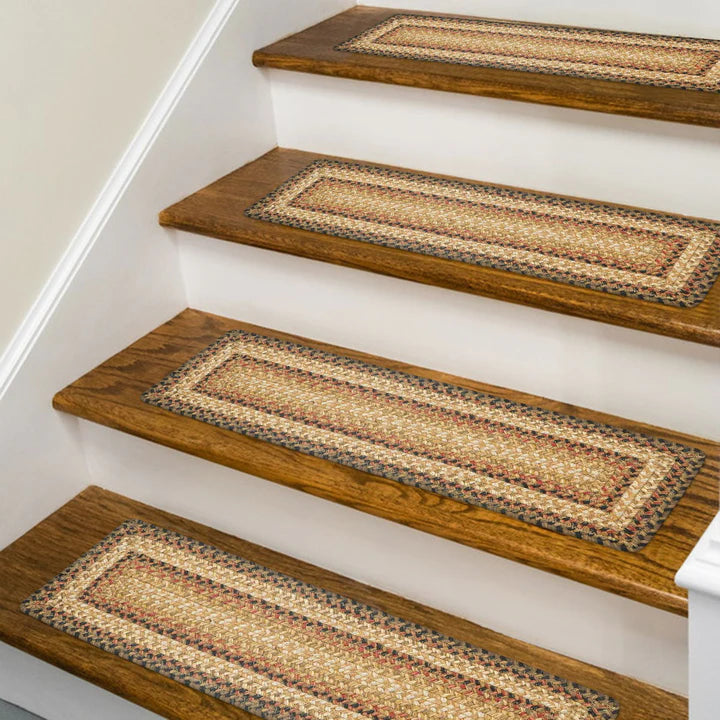 Stair Treads Braided Set of 13