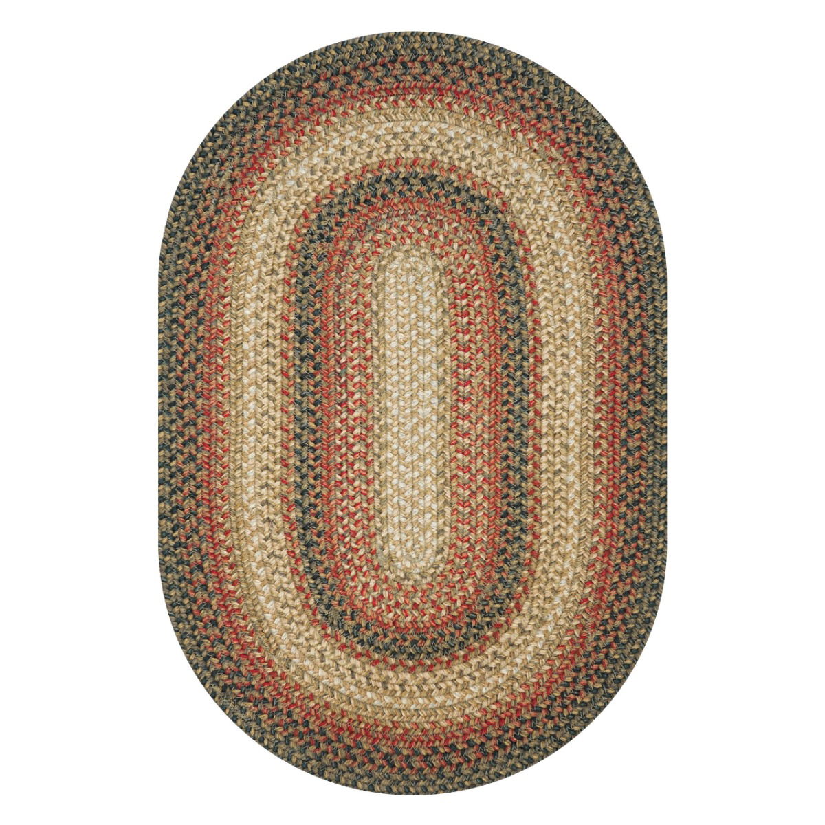 27x45  Russett Oval JUTE