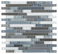 Rain Glass Textured Mosaic  11.75 x 12