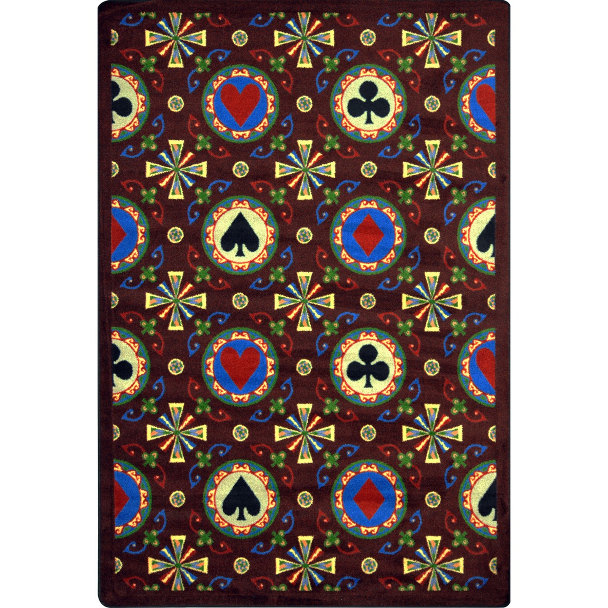 Stacked Deck Burgundy