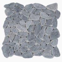 River Stone  Pebble Mosaic