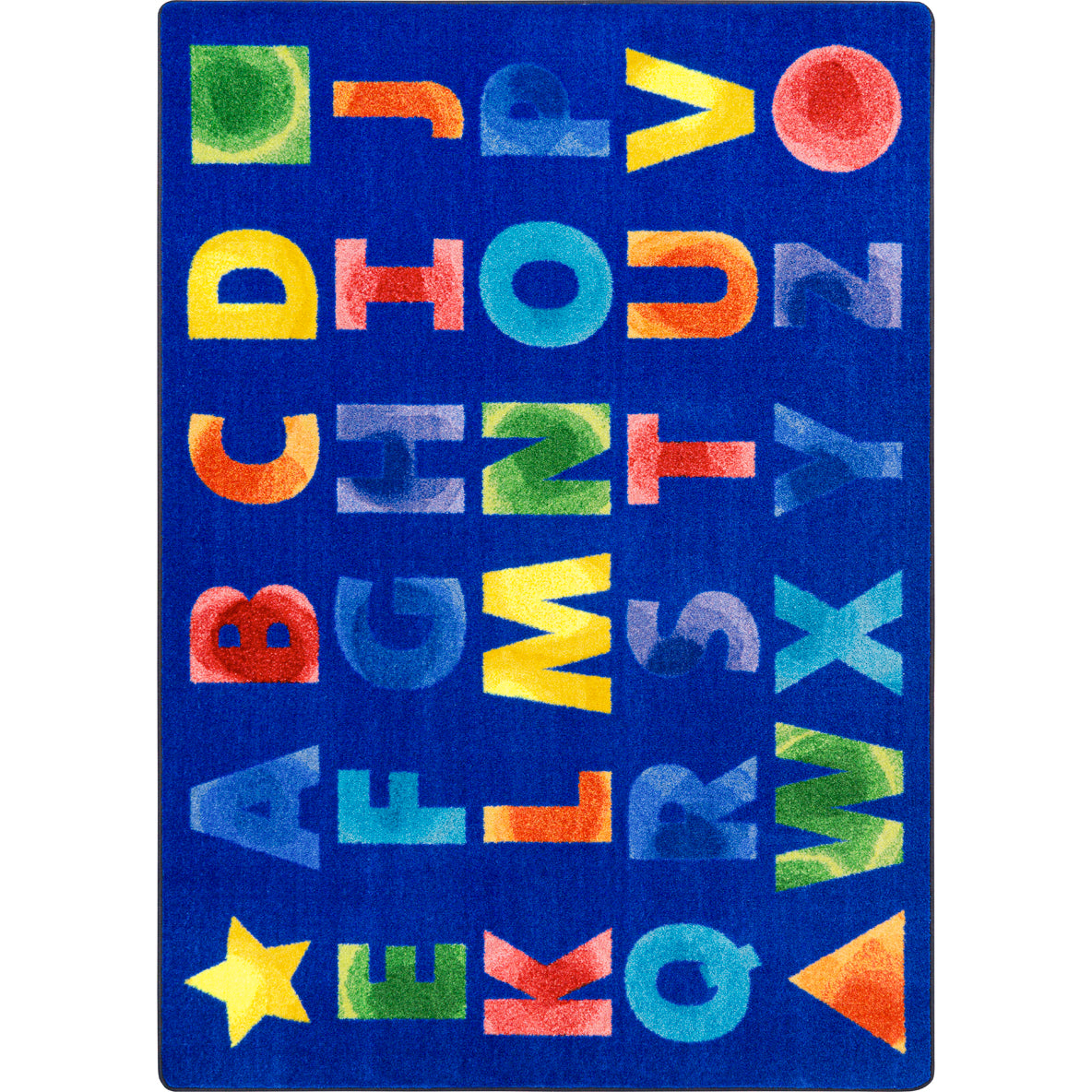 Watercolor Alphabet Rainbow